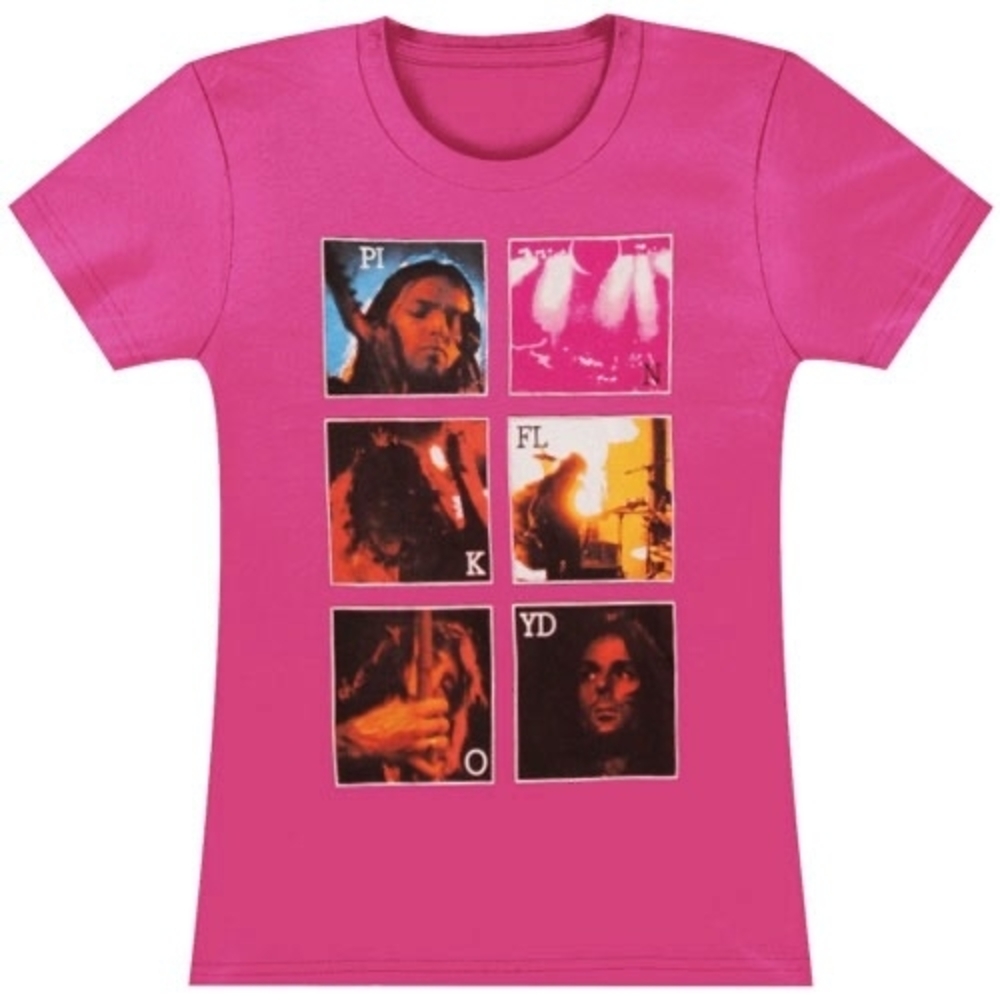 NWT Pink Floyd Vibrant Pink Graphic T-Shirt